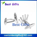 Promotional gifts custom metal cufflinks，cufflinks
