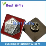 Custom design metal painted lapel pin