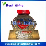 souvenir used soft enamel gold blank medal,custom Medallion medal, Souvenir Medallion