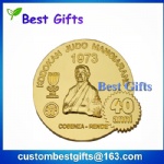 Cheap Custom Promotion Antique Golden Silver Souvenir Replica Stamping Military Metal Coin