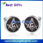 Custom made masonic cufflinks